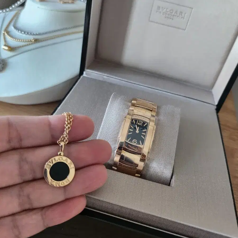 불가리BVLGARI 전체골드 시계