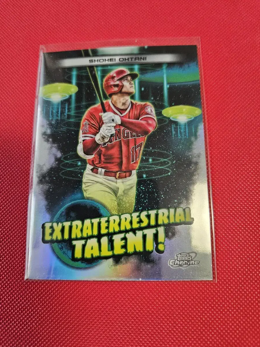 오타니 2023 Topps Chrome Extraterrestrial