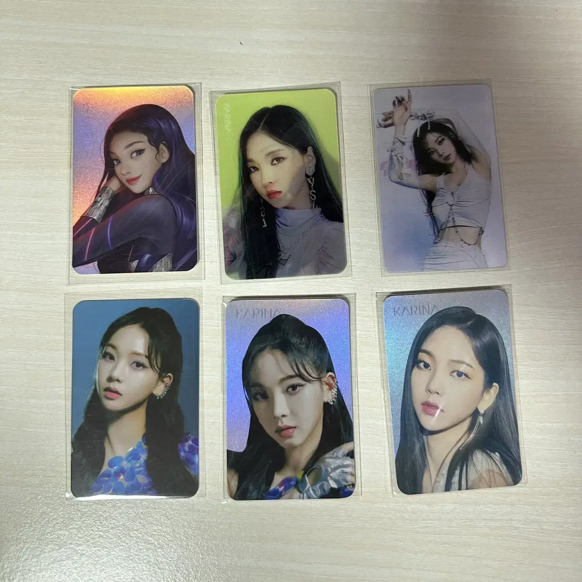 Karina Black Mamba Savory Forever photocard holka bulk