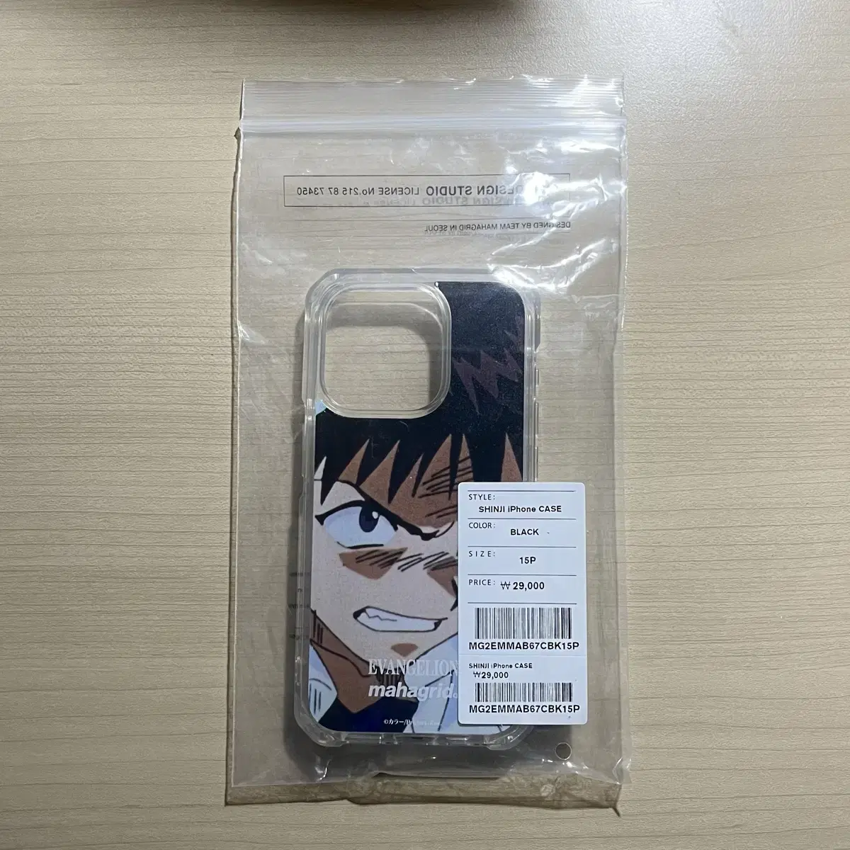 Mahagrid Evangelion Shinji iPhone Case