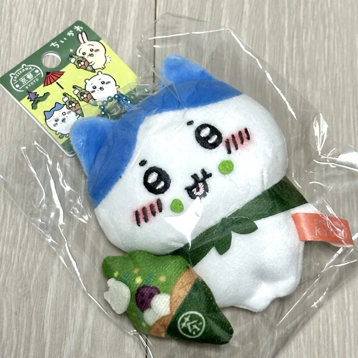 (Unsealed) Chiikawa Kyoto Limited Matcha Hachiware Mascot