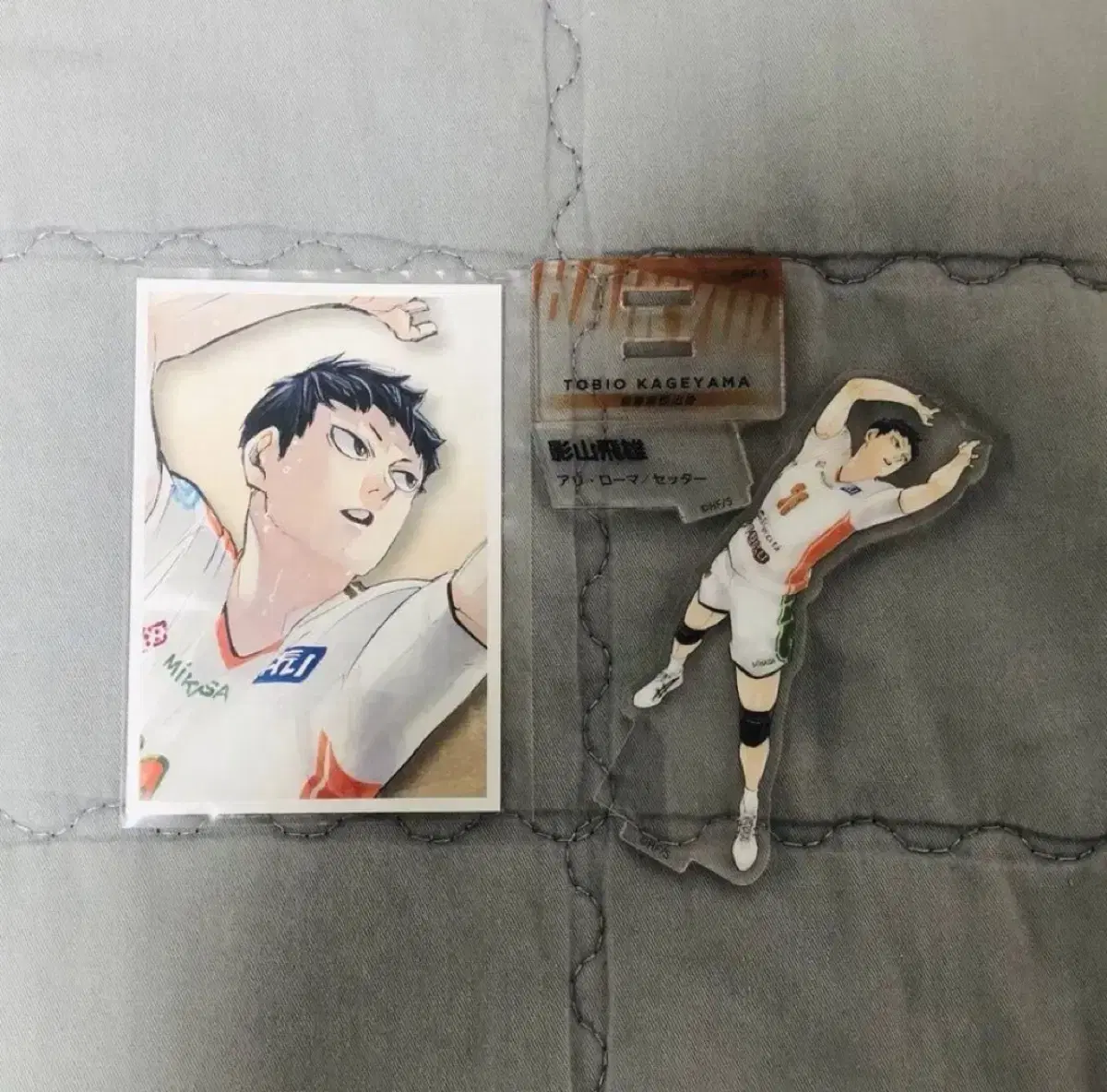 Haikyuu Kageyama Chronicle Mini acrylic Diorama Memories Snap Photocard Pokka