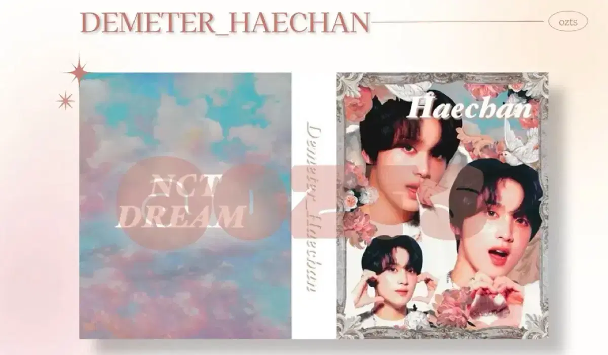 WTS nct dream haechan NCT Demeter binder New