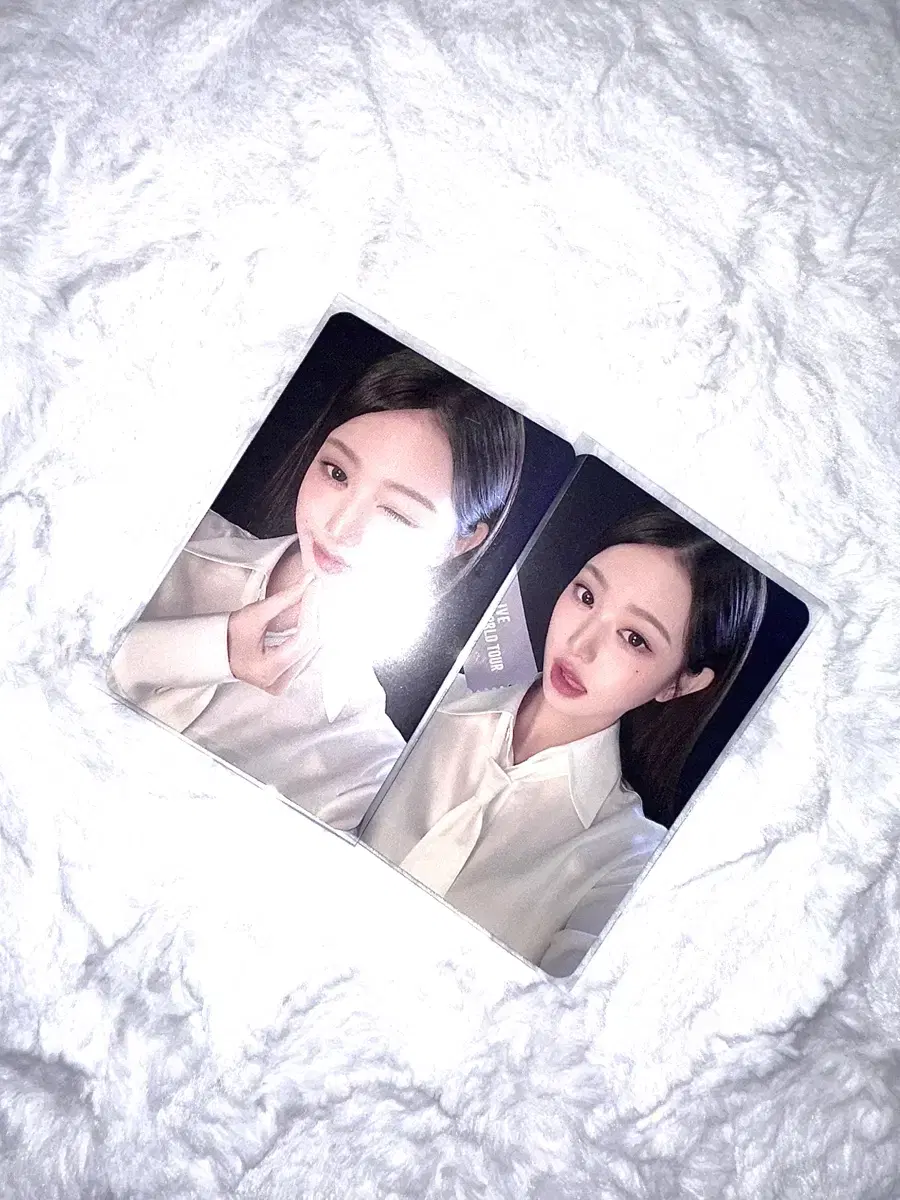 Ive Cinema pop up jang wonyoung photocard bulk wts new jeans aespa le sserafim Eyelet