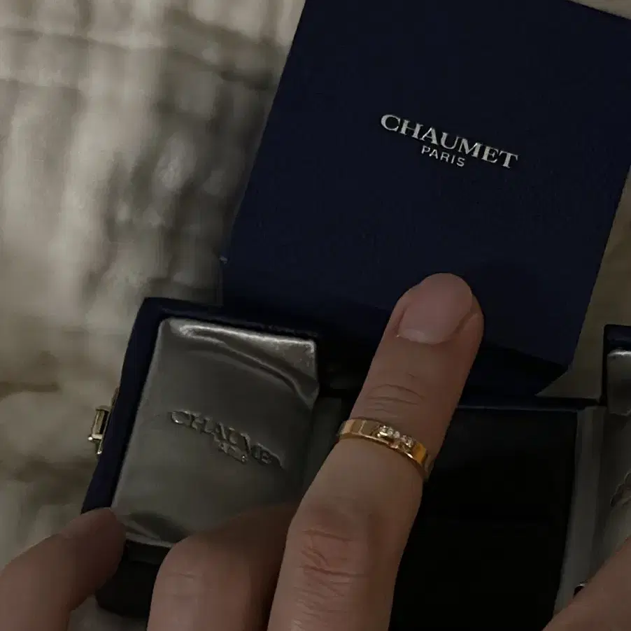 (급처) 쇼메 리앙 chaumet 반지 웨딩밴드