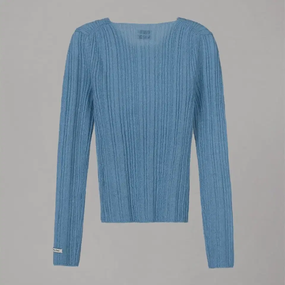 오버듀플레어 MOHAIR RIB KNIT TOP (택 달린 새상품)