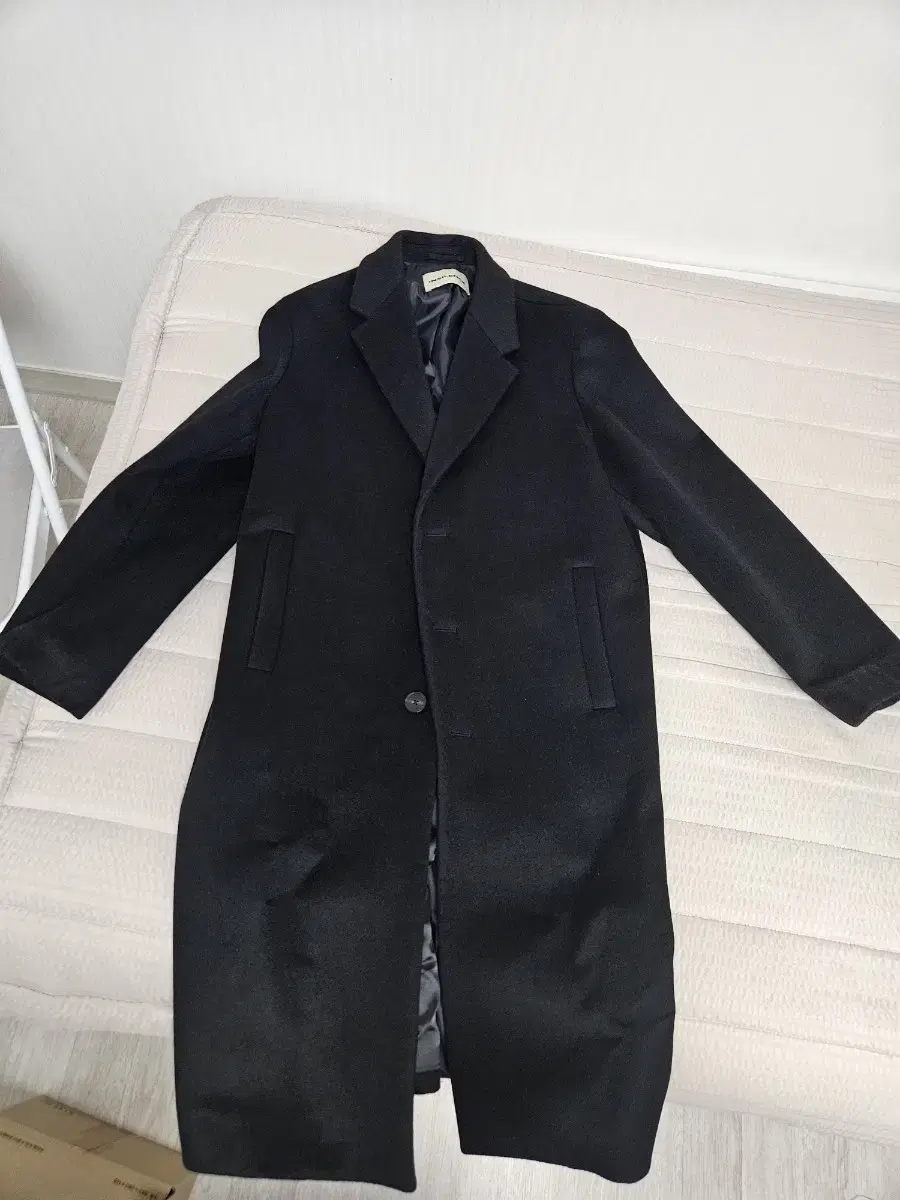 Insilence Single Coat Size M - Solo Cashmere Coat BLACK