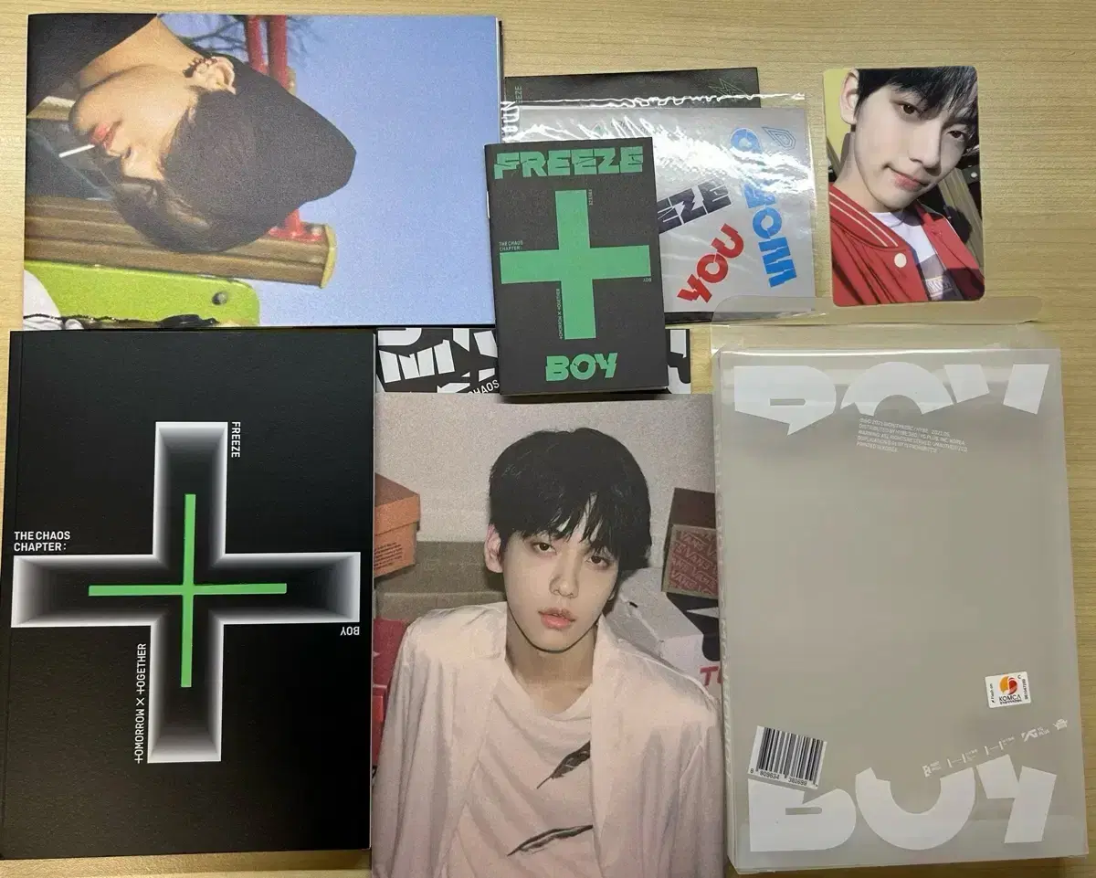 TXT Freeze Eternity Unsealed Album (Photocard Included)