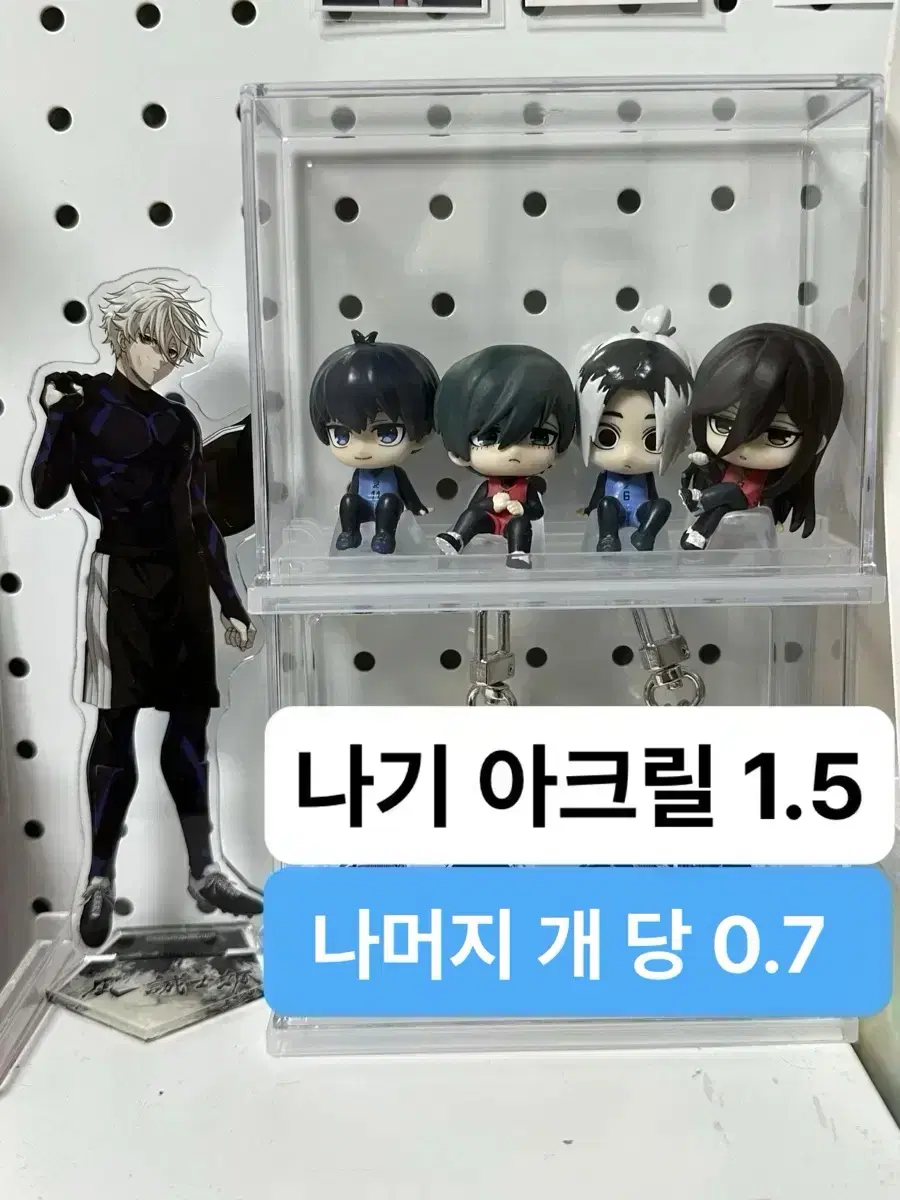 BLUELOCK Mini Gacha Figures Boxed Version Sticker