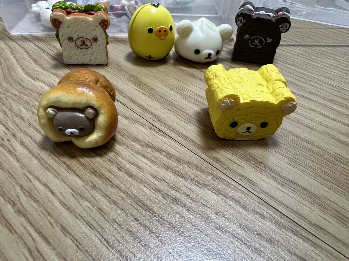 6 Rilakkuma Notepad Magnets in Bulk