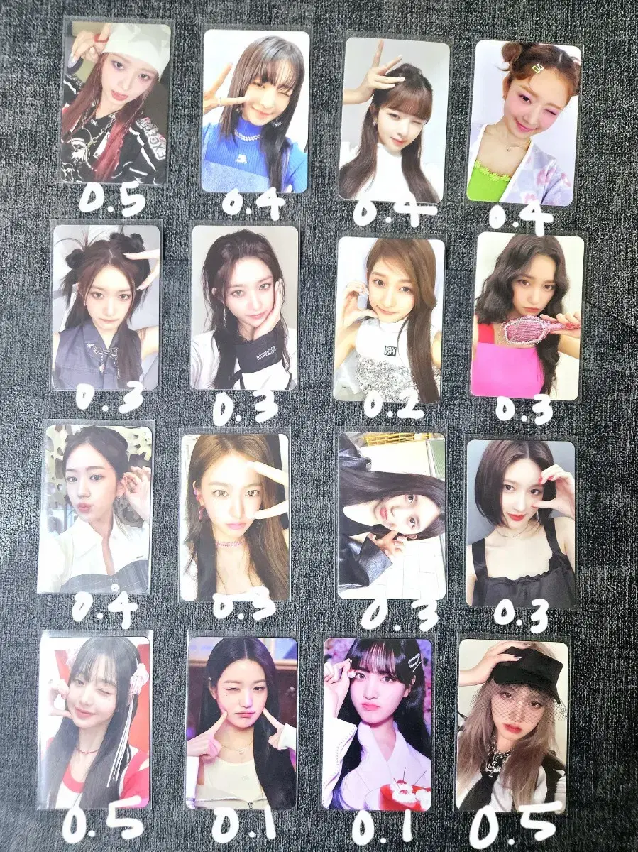 ive photocard sell [ disposal purpose / cheap farm ]