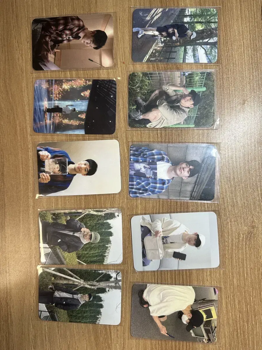 Actor Lee Jae-hoon Instagram photo kards double-sided in bulk