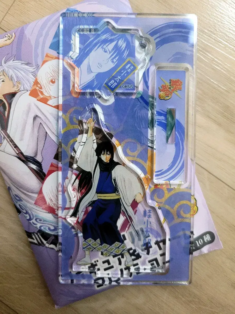 Gintama Jump Shop original art acrylic stand/katsura.sogo.takasuki.elly