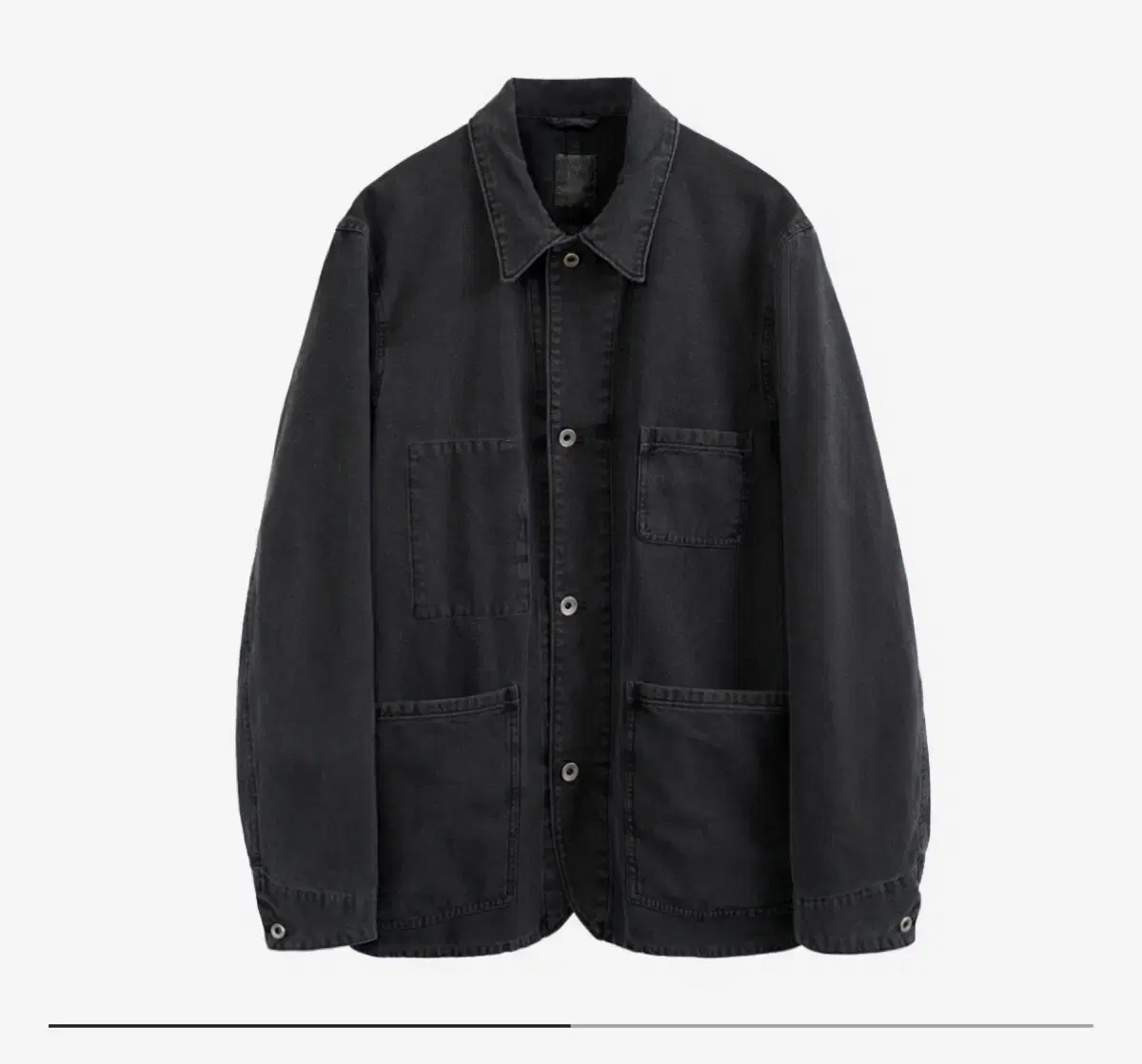 (3) Polyester Chore Jacket Charcoal