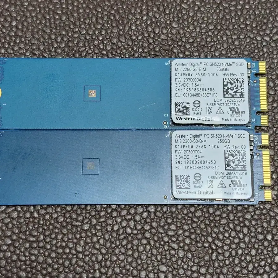 컴퓨터 저장장치 WD SN520 NVME SSD 256GB