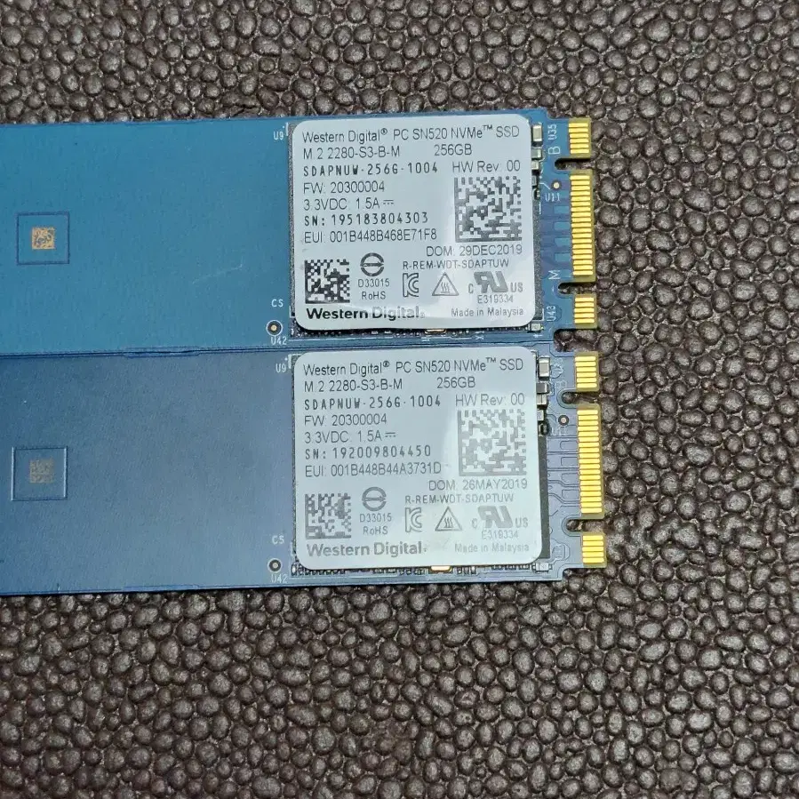 컴퓨터 저장장치 WD SN520 NVME SSD 256GB