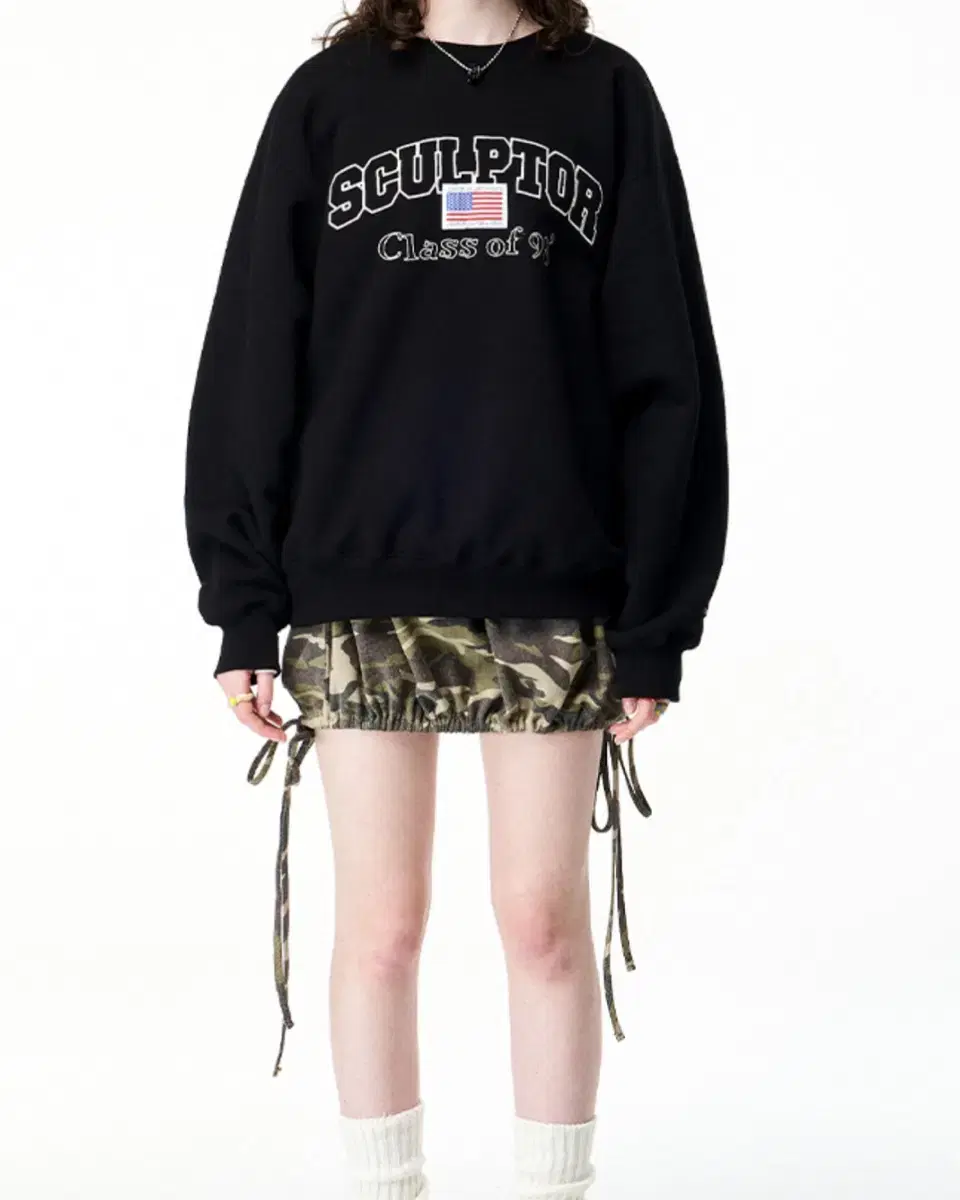 [옷장정리] 스컬프터 Class Arch Logo Sweatshirts