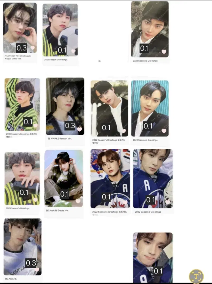 Sell The Boyz photo cards