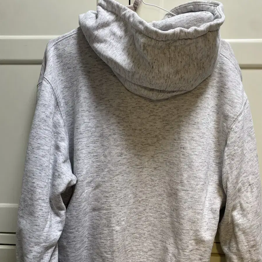 디스이즈네버댓 T-Logo Hoodie Light Heather Grey