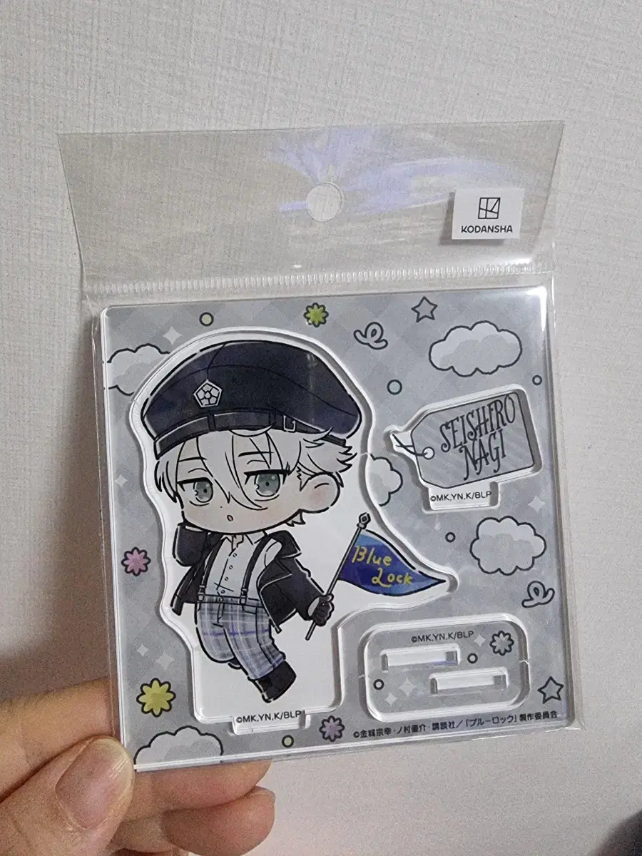 BLUELOCK LOFTPOP UP FLAG Series Nagi Seishiro Acrylic Stand Unsealed