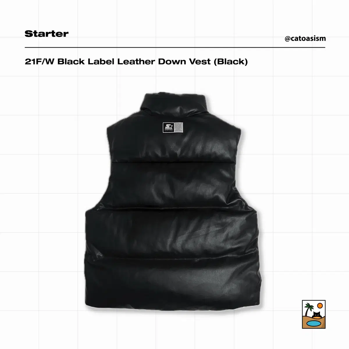 Starter 21F/W Leather Down Vest