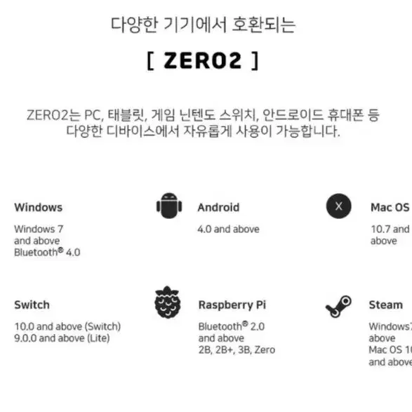 8BitDo Zero2  게임패드