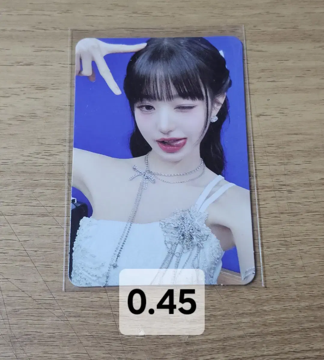 ive ktwon4u pre-order benefit peachc eleven ld photocard sell |jang wonyoung ray yujin series