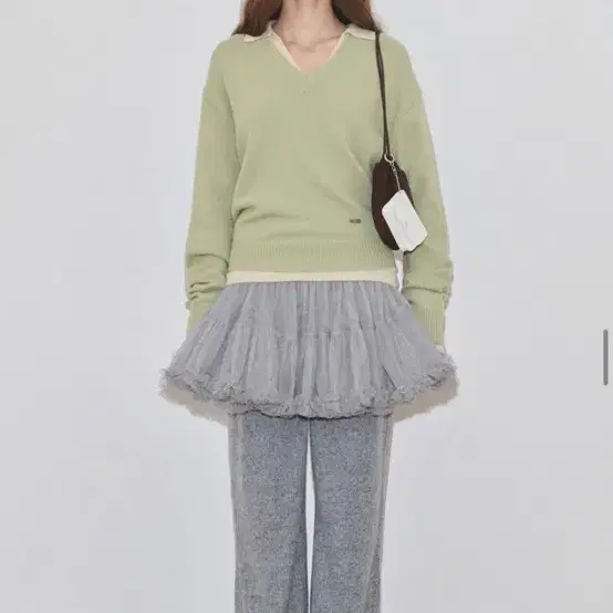 시눈 스커트 tute skirt (Light grey)