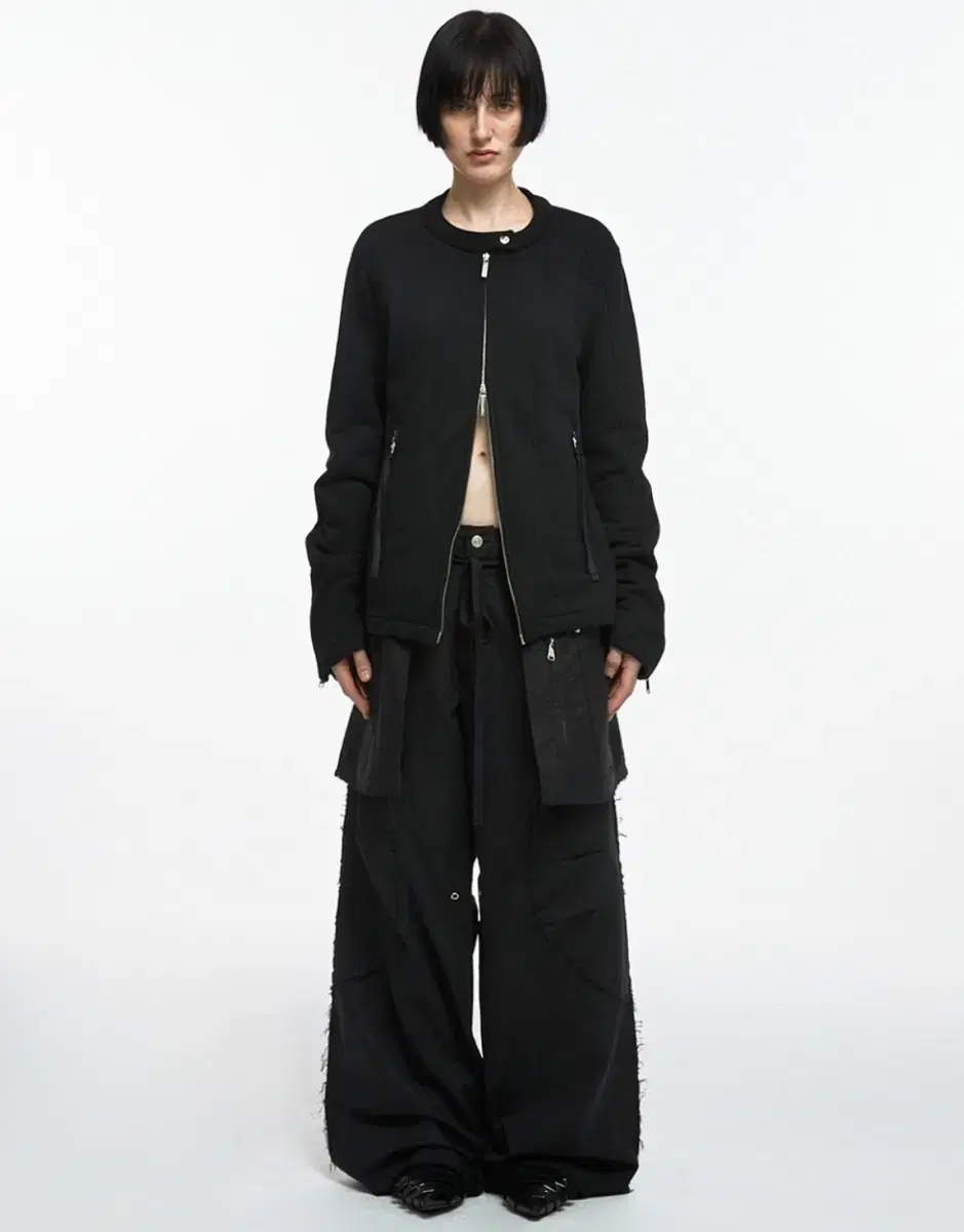 나체) 2-PIECE POCKET SKIRT PANTS (UNISEX)