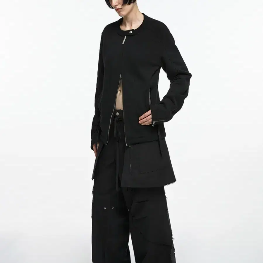 나체) 2-PIECE POCKET SKIRT PANTS (UNISEX)