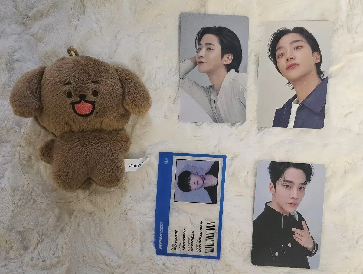 rowoon longevity doll + photocard sell in bulk