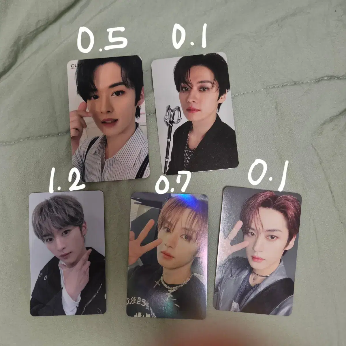 Lee Know photocard Ordinary soundwave ld soundwave Rock Eight Makestar