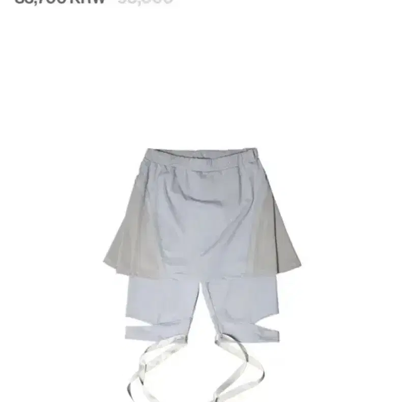 OJOS 오호스 flare skirts shorts /grey