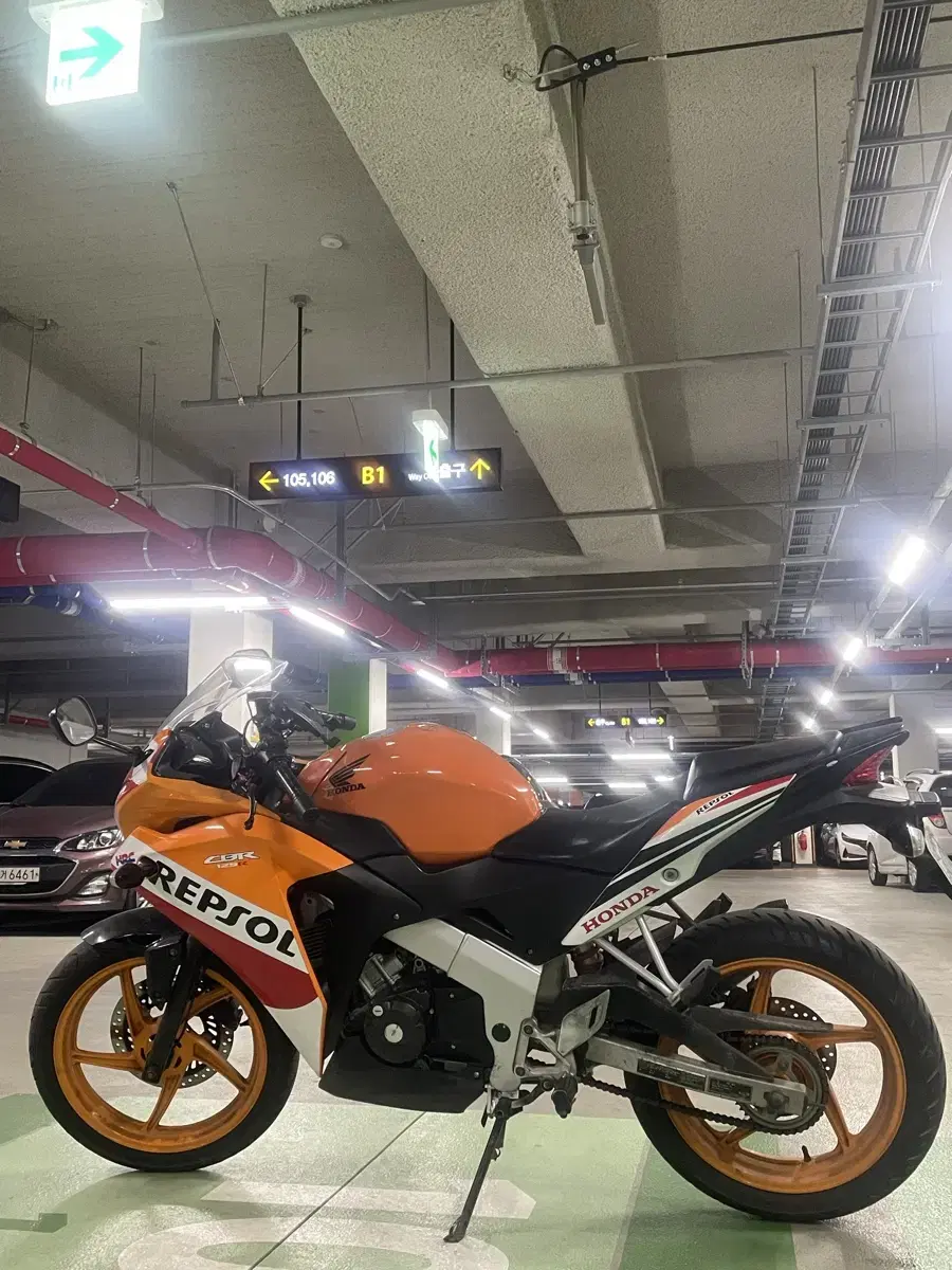 cbr125r 15년식 랩솔 개인