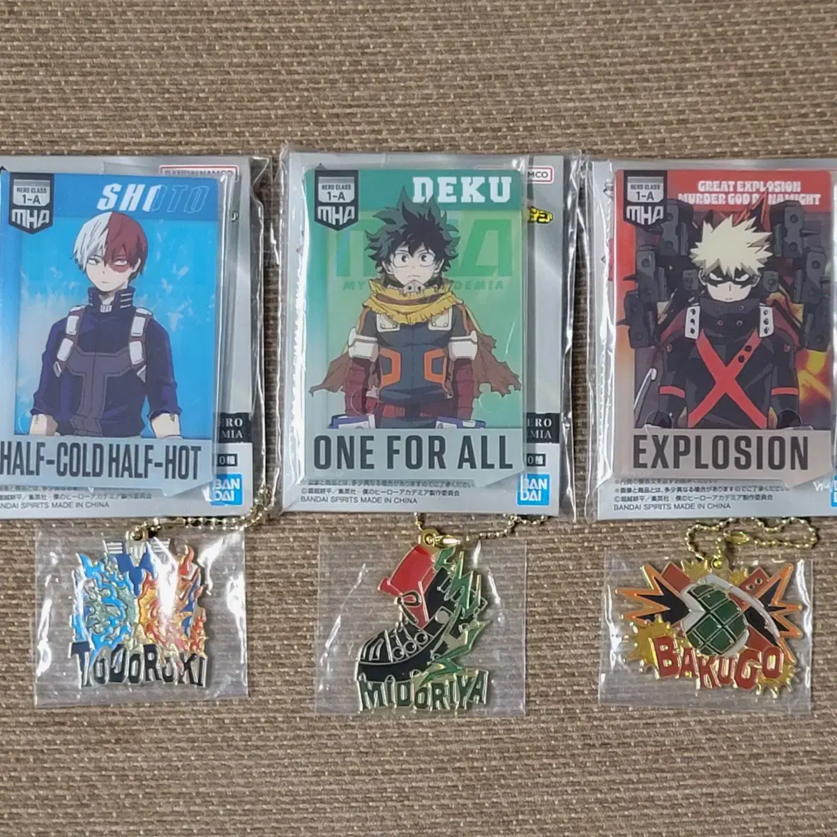 Bulk) My Hero Academia First Lottery Kuji Midoriya Bakugo Todoroki