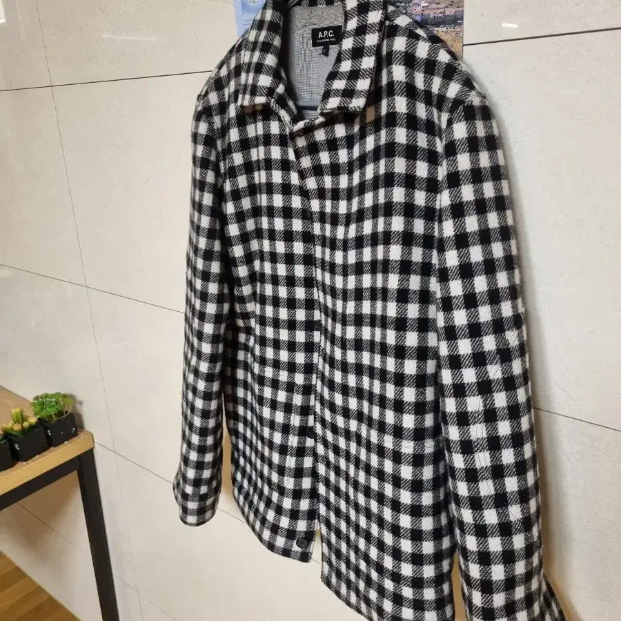 APC 달마시안 check coat (95)