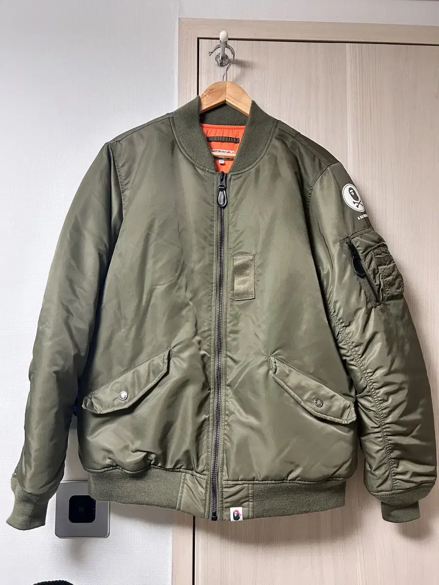 Vape Bomber Jacket Olive XL