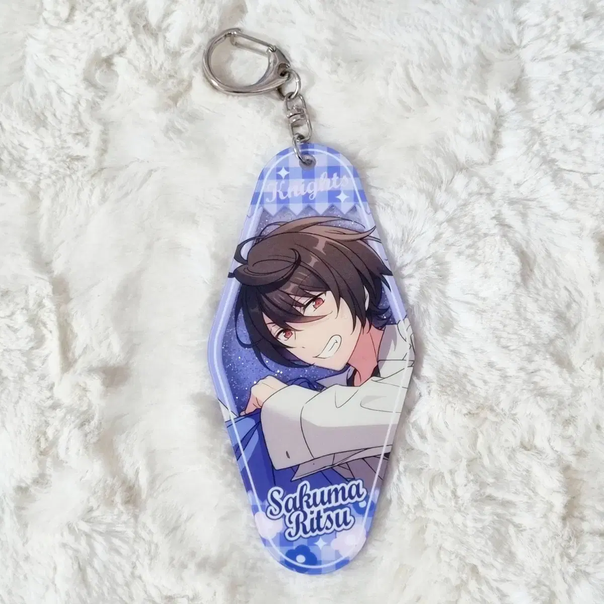 Anstar Sakuma Ritz Hotel acrylic Mid-Star 1st Knights keyring Leoizumi-Mao