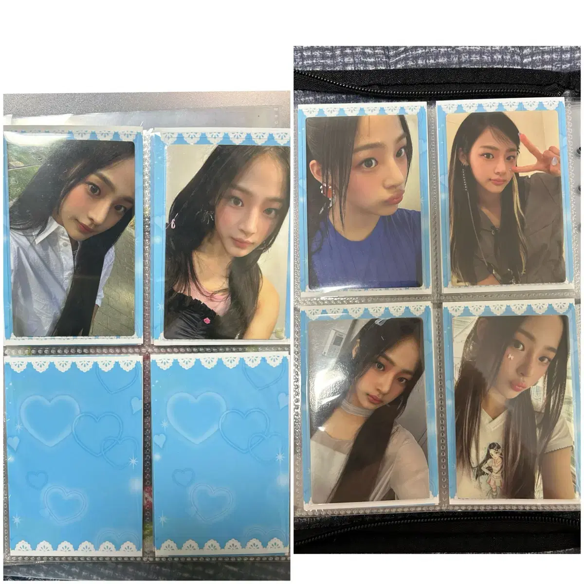 New Jeans minji pop up photo cards in bulk