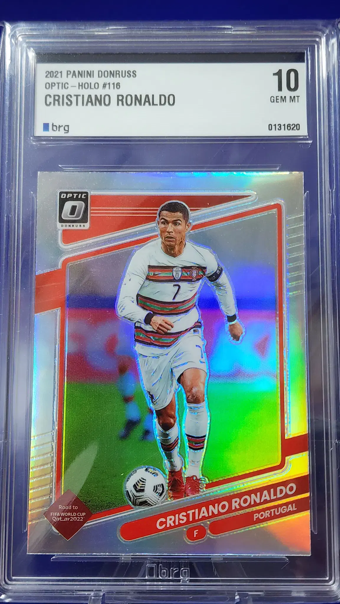 2021 Panini Donners Optics - Holo Ronaldo BRG10