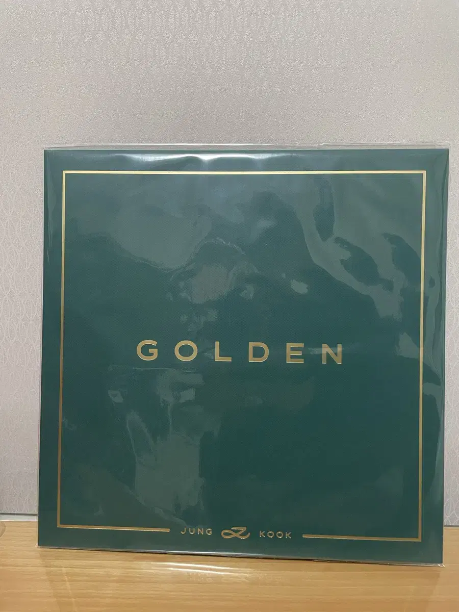 정국 golden lp 미개봉