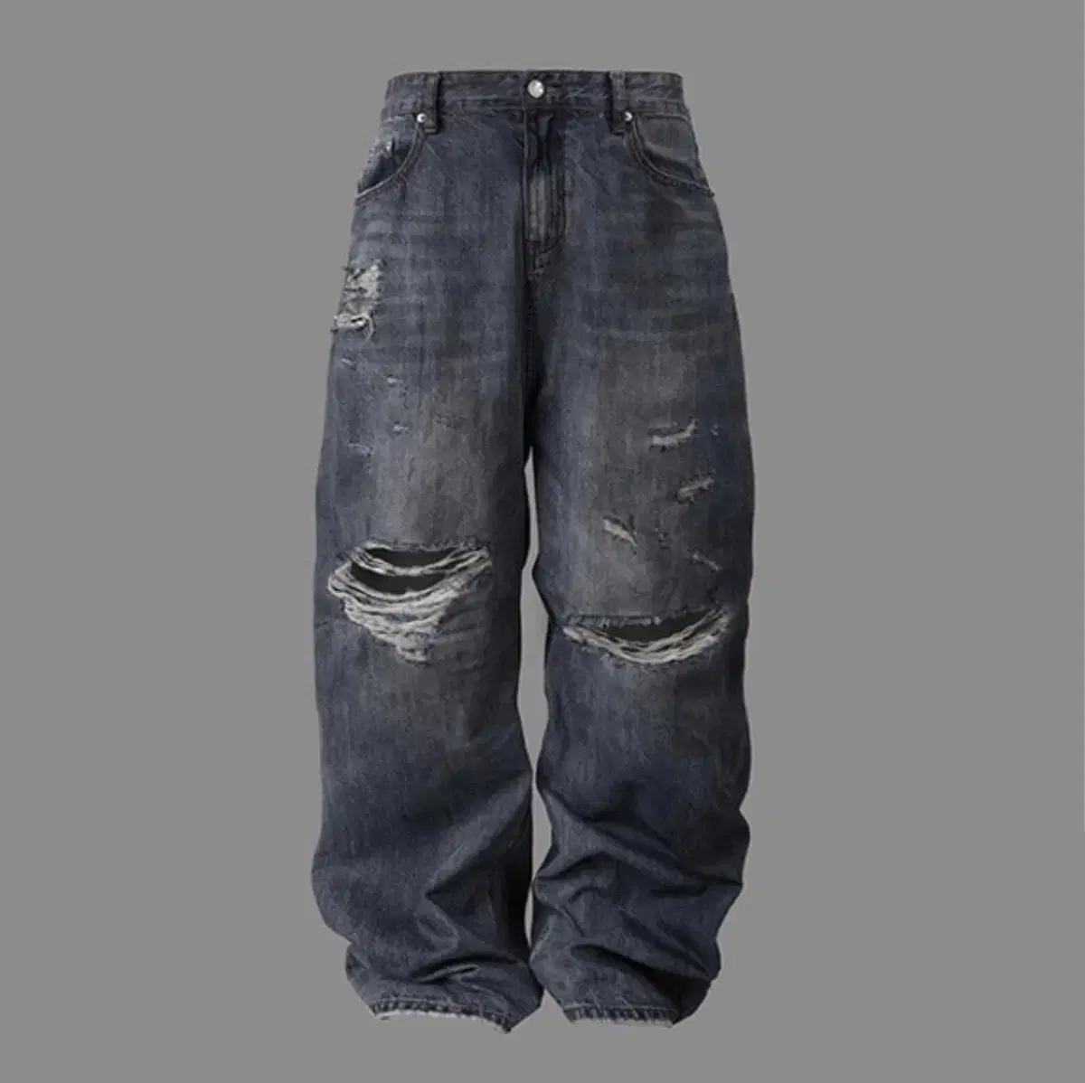 1, New) Awesome Dirty Wash Jeans