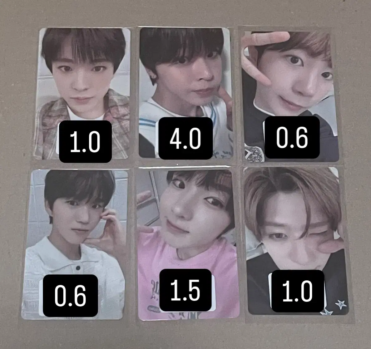 nctwish nctwish photocard kms wts