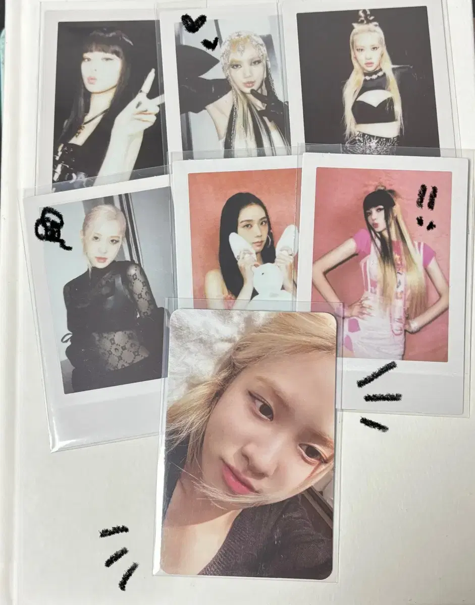 Rose photocard (6 pola chapters bonus)