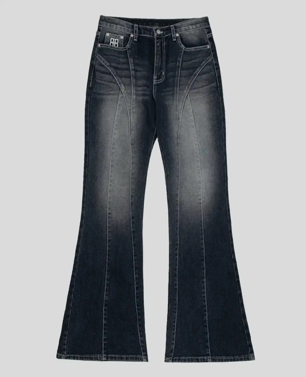 락케이크 Clara Bootcut Jeans - Black