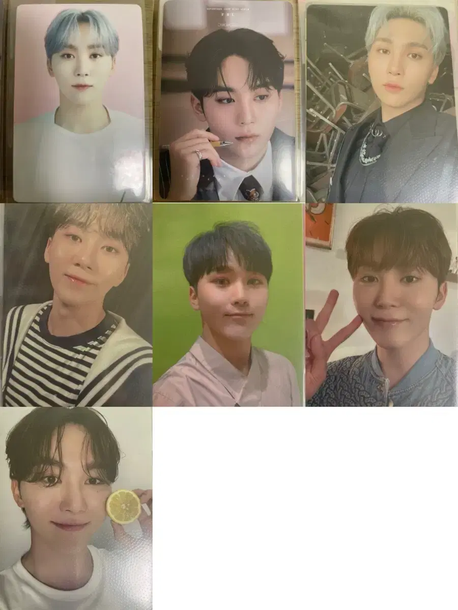 Disposition) seventeen seungkwan photocard Chapter 7 bulk wts