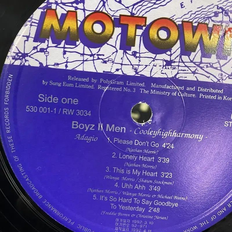 BOYZ II MEN  LP / AA2776