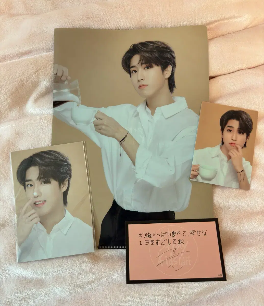 Straykids han Japanese Cafe pop up Merchandise Set