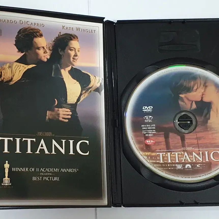 레오나르도 디카프리오 Titanic DVD 디비디