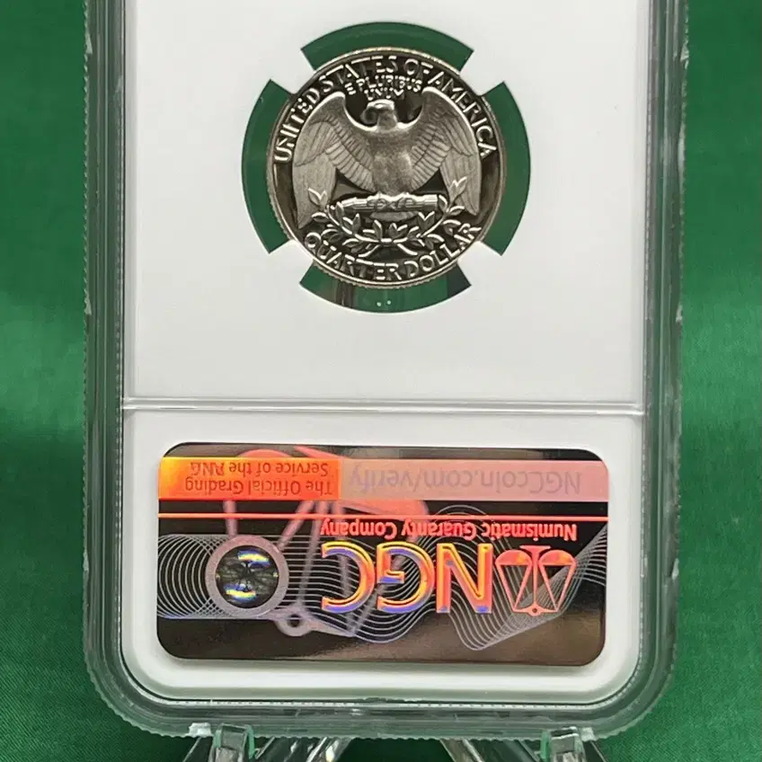 1988년 S 25C 와싱턴 쿼터 NGC69 울트라 카메오 PF